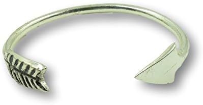 Jewelmake Seul antique silver bangle bracelet