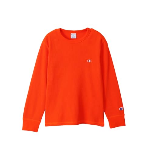 ロングTシャツ キッズ 長袖 丸首 COTTON USA 刺繍 ワンポイントロゴ ロングスリーブTシャツ ベーシック CK-Y405-452-130