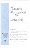 Nonprofit Management and Leadership, Winter 2002, NML Staff and Lohmann, Roger A., 0787963704