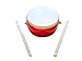 Taiko Drum Drumstick Set of 2 / Instrument Karaoke Birthday Banquet Event Support Goods Party Goods Liven up Well! Drum Tabor Excitement