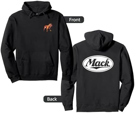 MACK TRUCKS オフィシャルパーカー⭐︎M Tenderloin Amazon.com: Mack Trucks Patent Front and Back Zip Hoodie