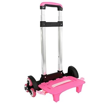 Trolley Scuola Carrello Porta Zaino Ruote Carrellino Spiaggia