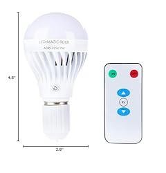 BSOD Rechargeable Light Bulbs with Remote, Battery