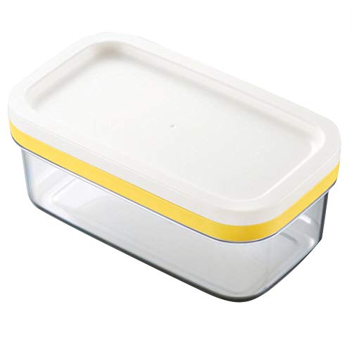 Organizer Sealed Rectangular Storage Box, Butter Box Butter Box Cheese Cutting Crisper for Home