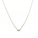 Honeycat Mini Evil Eye Necklace in 18k Gold Plate | Minimalist, Delicate Jewelry (G)