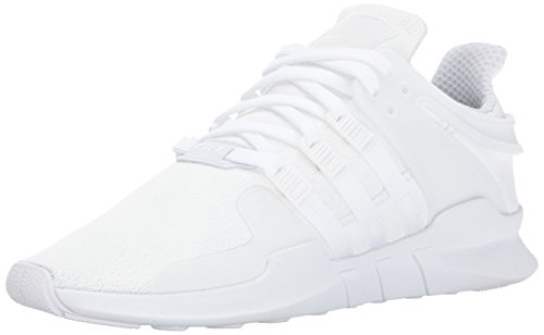 adidas Originals Men's Shoes | Eqt Support Adv Sneakers, White/White/Black, (10 M US)