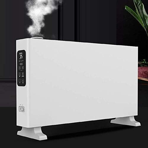 D0refc Portable Electric Convector Heater,2200W Electric Panel Electric Heater Bathroom Safe Setback Timer Advanced Thermostat Control Wall Mounted or Floor Standing Low Energy