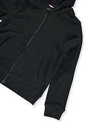 French Toast Boys' Toddler Fleece Hoodie, Black, 2T