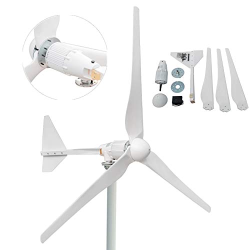 Buy Happybuy Wind Turbine Generator 1200W DC 48V Wind Turbine 3 Blade