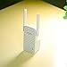 Tenda N300 WiFi Range Extender with 2 External Antennas, One Button Extension, Smart Signal LED and Universal Compatibilityifi（A9）