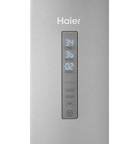 6 Haier+HRB15N3BGS+Bottom+Refrigerator+Stainless