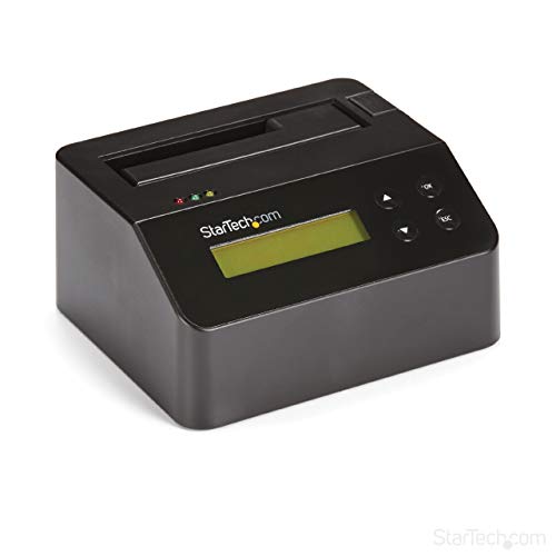 StarTech.com USB 3.0 Hard Drive Eraser Dock for 2.5" & 3.5" SATA/IDE SSD HDD + mSATA & M.2 - Standalone Secure Erase Wiper & Sanitizer (SDOCK1EU3P)