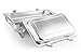 8 Qt Hinged Chafing Dish Foldable Frame Buffet Chafer Stainless Steel Food Warmer And Chefs Apron