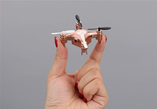 X3 Mini Quadcopter FPV 2 MP Camera Smart Phone WIFI operated Drone for Beginners - Rose Gold