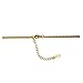 Dumbell Power Pendant Necklace
