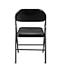 OFM ESS Collection Multipurpose Metal Folding Chair, Pack of 4, in Black (ESS-8200-BLK)