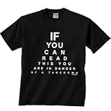 Image Sport Wrestling Eye Chart T-Shirt