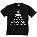 Image Sport Wrestling Eye Chart T-shirt