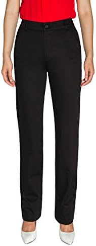 Women's Cotton Stretch Slim Dress Pants