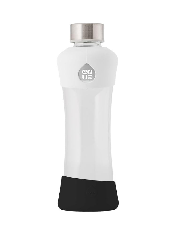 EQUA Glass Bottle, Active White