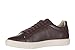 Armani Jeans men's shoes leather trainers sneakers bordeaux