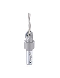 Amana Herramienta 55202 Avellane # con punta de carburo Broca de 6 Tornillo de 3 8 X 1 8 X 5 16 Ronda SHK