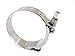 5x Premium 304 Stainless Steel T-Bolt Turbo Silicone Hose Clamp 2.5 Inches 60-68mm