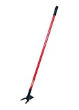 Bully Tools 92357 12-Gauge 2-Prong Weeding Hoe with Fiberglass Handle