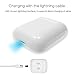 GreenCasty Airpod Charging Case Airpod Charger Adapter Compatible with airpods Headphones Wireless Charging Case Replacement for Air Pods Accessories 15 Minutes Fast Charging (White, No Sync Button)thumb 3