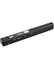 AUTENS Portable Handheld Scanner, Wand Scanner for A4 Documents Pictures Pages Texts Receipts Books Up to 900DPI, JPG/PDF Format Selection, Uploads Via USB Cable, No Driver, Included 16G SD Card