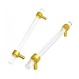 Kitchen Cabinet Handles 6 Pack Gold Drawer Pulls