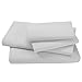 Swan Comfort Premier 1800 Series 4pcs Bed Sheet Set - Wrinkle, Fade, Stain Resistant - Hypoallergenic (Queen, White)