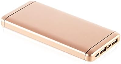 Power Bank, ACEHE Portable External Battery Mobile Charger (12000mAh, 2 USB Ports, 5V/4.8A Output, All Aluminum Alloy shell, Shiny Appearance, New 2017 Ultra-light, Ultra-Slim Design)