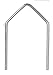 Motor Guard - Magna Stake V Shape Pk/100 (MS2016)