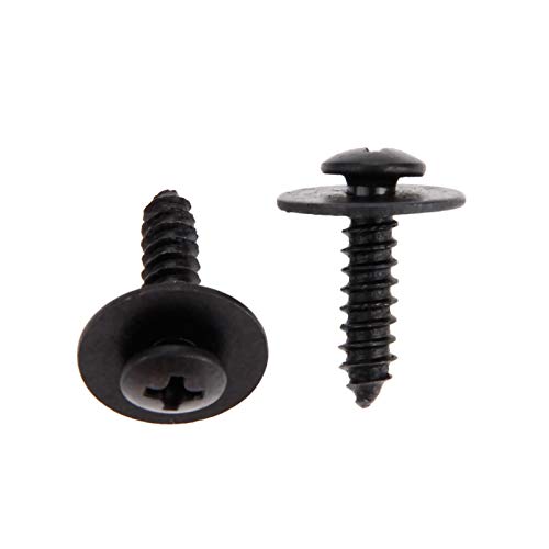 Mtsooning 20 Pcs Fixed Auto Car Body Fender Screws M5 M6 Metal Rivet Fastener Cross Self Tapping Screws - Thumbnail 3