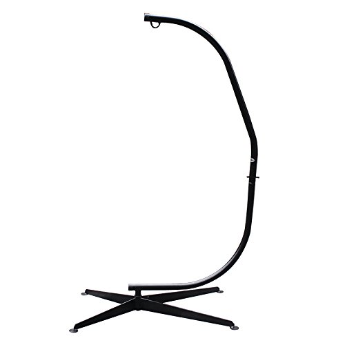 Nova Microdermabrasion Hammock C Stand Solid Steel Stand For Hammock Air Porch Swing Hanging Chair,300lbs Capacity
