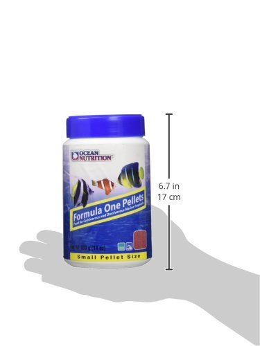 Ocean Nutrition Formula One Pellets 14-Ounces (400 Grams) Jar - Small Pellet Size