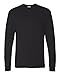 Hanes Men's ComfortSoft Heavyweight Long Sleeve T-Shirt ,Black,M
