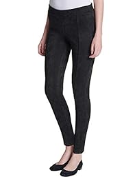 Pantalones de ante sintético para dama