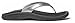 OLUKAI Kulapa Kai Girl's Beach Sandals, Quick-Dry Flip-Flop, Water Resistant, Extra Comfortable & Wet Grip Soles, Silver/Black, 5