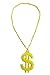 80's Style Pimp Dollar Sign Necklace