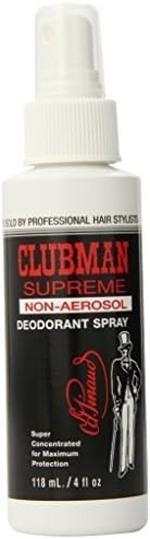 Clubman Clubman Non-Aerosol Deodorant Spray, 4 Ounce