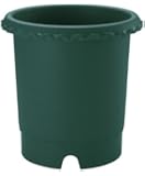 リッチェル バラ鉢 10号 ダークグリーン(DG)