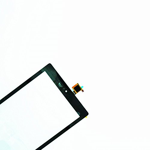 for Kindle Fire HD 8 (7th Gen 2017 Release SX034QT) Touch Screen Digitizer Repair Part Replacement with Adhesive, Screen Protector, NOT for HD 8 Kids 7th Generation (NO LCD & NO Instructions)