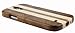 SunSmart(TM) Unique Handmade Natural Wood Wooden Hard bamboo Case Cover for Samsung Galaxy S4 SIV i9500 with free screen protector(Walnut & Maple)