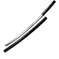 Handmade Japanese Shirasaya Samurai Katana Sharp Sword High Carbon Steel Blade