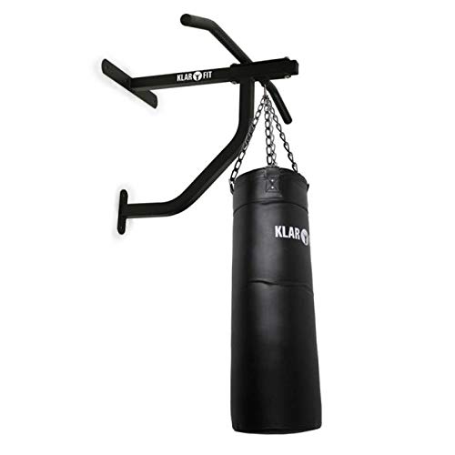 KLAR-FIT-First-Strike-Saco-de-Boxeo-y-Barra-de-dominadas-Entrenamiento-Multifuncional