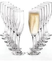 The Cellar Glassware Basics 12-Piece Flute Set