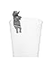 Kitan Club Putitto Hanako Asian Elephant Cup Toy - Blind Box Includes 1 of 5 Collectable Figurines - Hangs on Thin, Flat Edges - Authentic Japanese Design - Made from Durable Plastic, Premium Quality