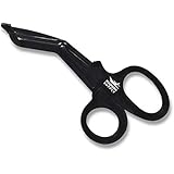 Madison Supply, Premium Quality Fluoride Coated Medical Scissors, EMT and Trauma Shears 1-Pack